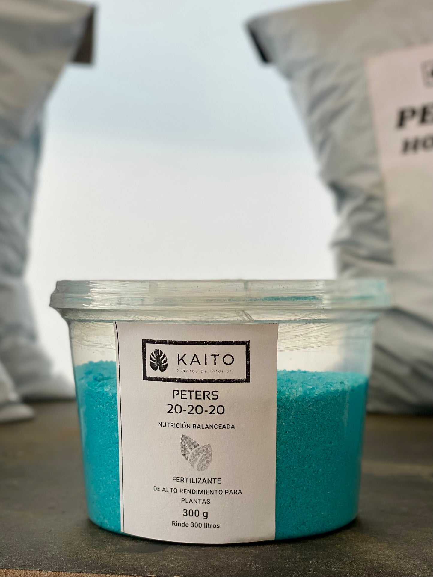 Fertilizante Soluble Triple 20 Peters | NPK 20-20-20 para Plantas de Interior y Cultivo Intensivo