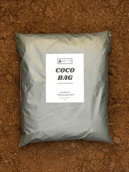 Fibra de Coco Lavada | Sustrato Cocopeat Aireado, Sostenible y Versátil para Plantas de Interior