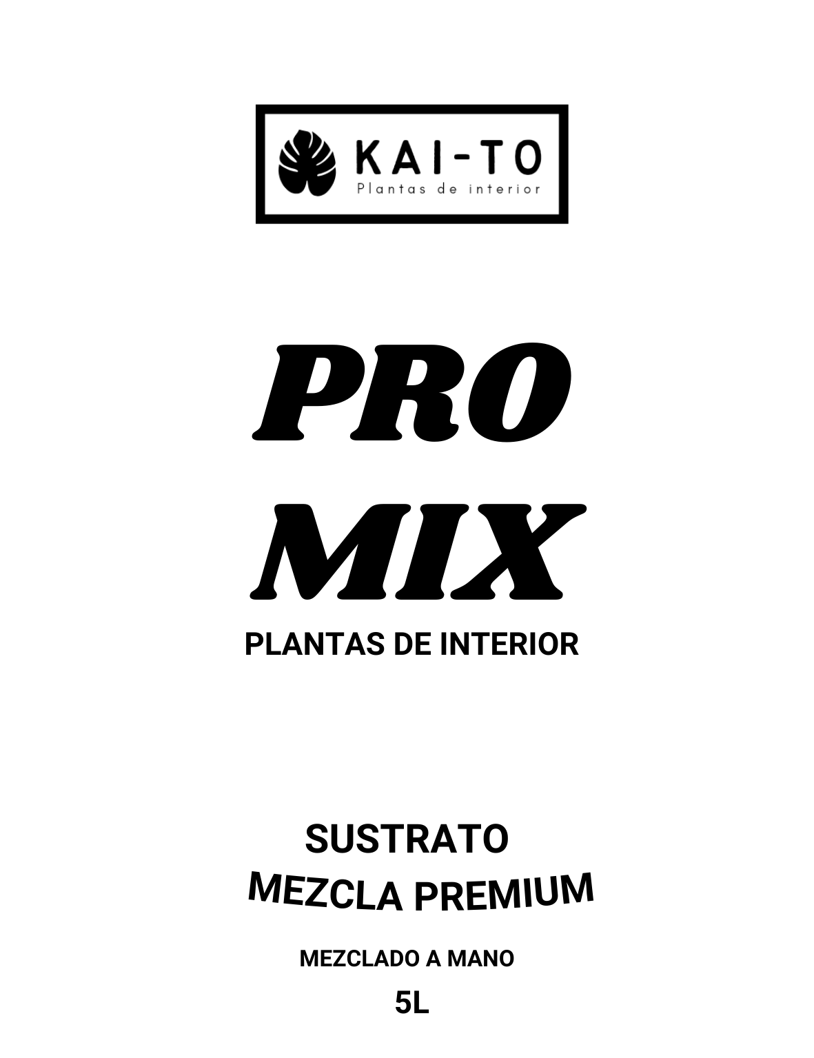 Sustrato Pro Mix - Sustrato para plantas de interiores